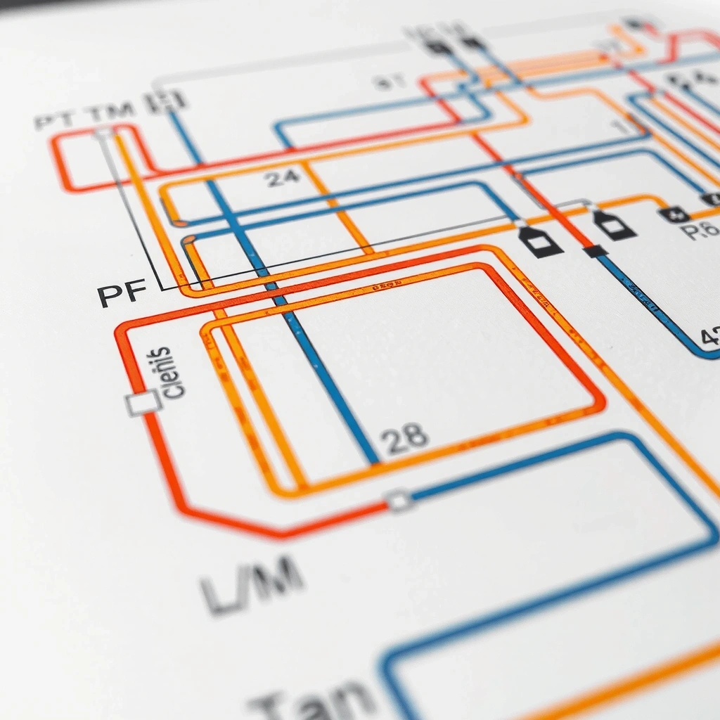 Technical schematic detail